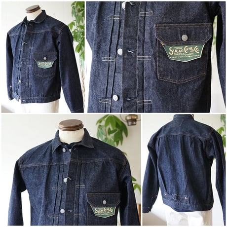 SUGARCANE　シュガーケーン　ファーストモデルGジャン　１９３６年モデル　デニムブラウス　SC11936 13.5oz. DENIM BLOUSE 1936 MODEL