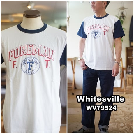 WHITESVILLE（ホワイツビル）半袖Tシャツ　カットソー　東洋エンタープライズ　WV79524