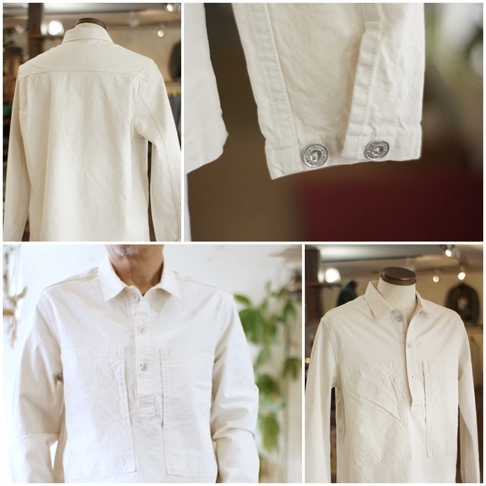 エフオービーファクトリー FOB FACTORY デニムプルオーバー