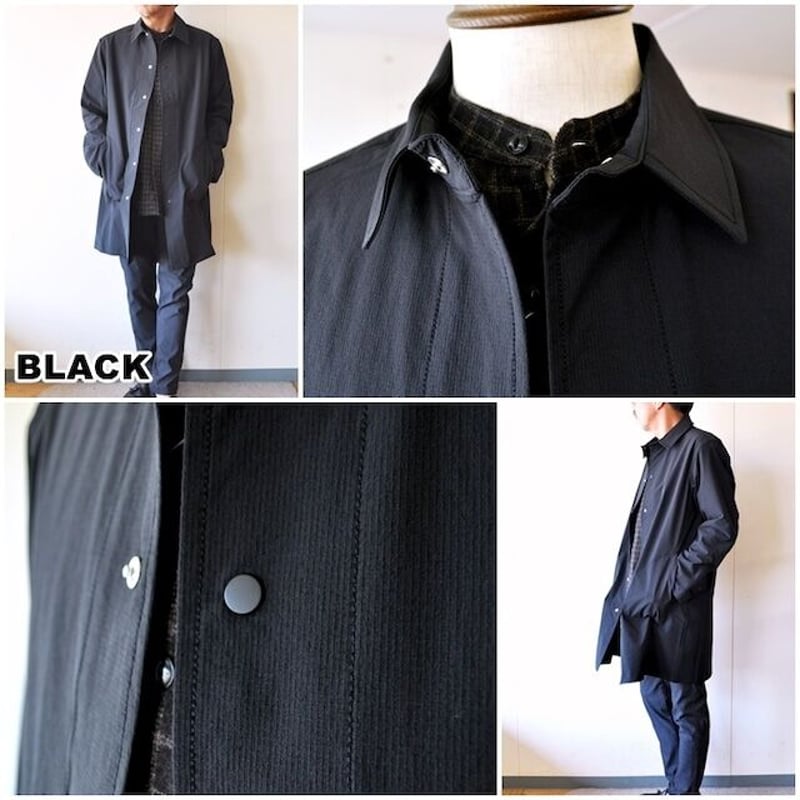 manualalphabet マニュアルアルファベット ステンカラーコート