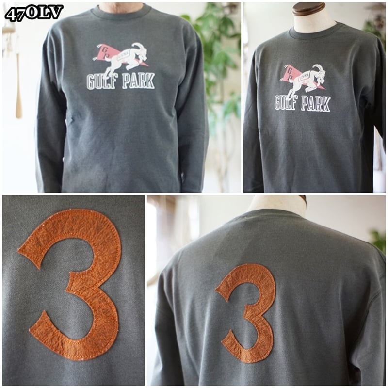 BARNS バーンズ クルーネックスウェット トレーナー BR23428 ATHLETIC 