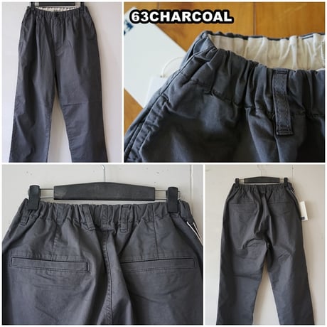FOBFACTORY エフオービーファクトリー [0549] ストレッチツイル イージーパンツ ストレッチ（伸縮）ウエストゴム式