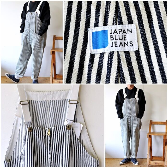 美品　ジャパンブルージーンズ オーバーオールシェフパンツ　Mサイズ JAPANBLUEJEANS ジャパンブルージーンズ オーバーオール 851151