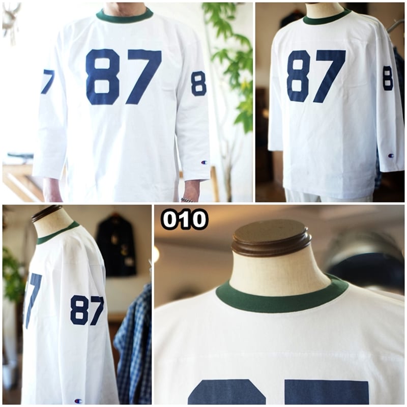 Champion/チャンピオン 七分袖 3/4 SLEEVE FOOTBALL T-SHIRT