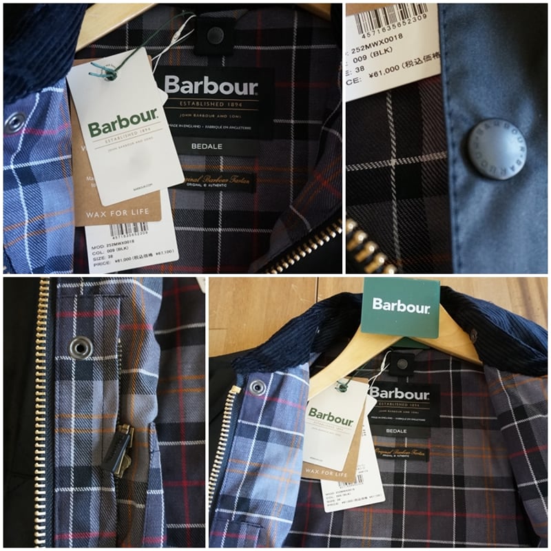 BARBOUR (バブアー) BEDALE ビデイル ワックスジャケット 252MWX00