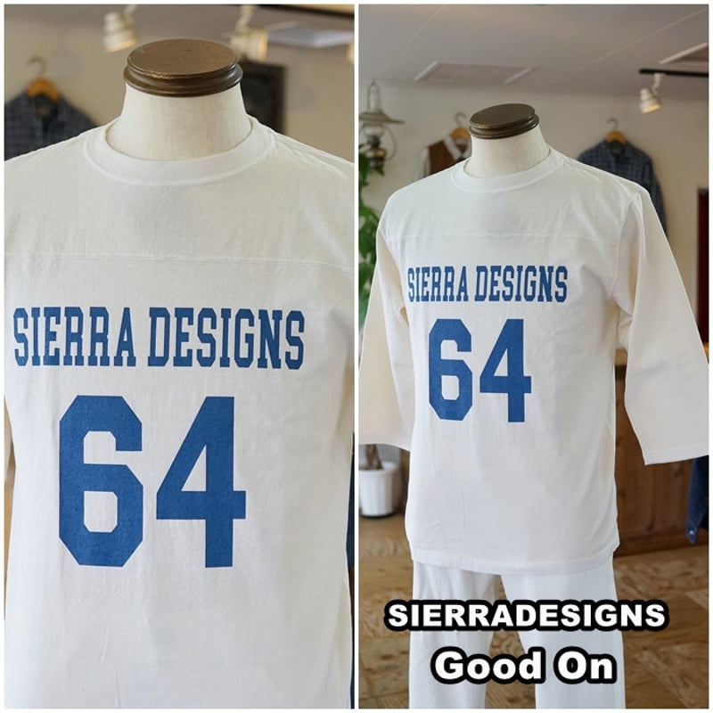 シエラデザインズ SIERRADESIGNS グッドオン GOODON コラボ 七分袖 