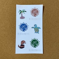 手書きステッカー