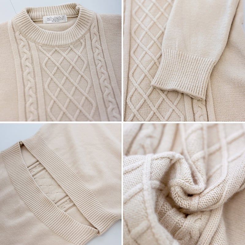 日本発送】 ミニニットワンピース 背中開き タイトワンピース