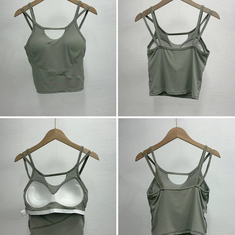 日本発送】 カップ付き キャミソール セクシー キャミインナー ダブル