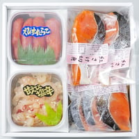 【彩3種-Ａ】えびす塩たらこ130ｇ・甘えび塩辛100g・紅鮭5切身