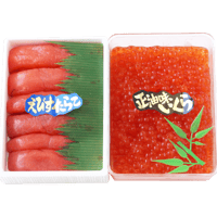 【Ｆセット】えびす塩たらこ250g・正油いくら200g