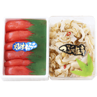 【Ｇセット】えびす塩たらこ250g・つぶ塩辛130g