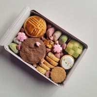春ですね～桜クッキー缶
