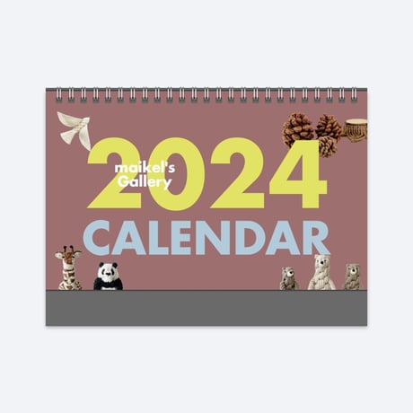 2024卓上カレンダー/L size