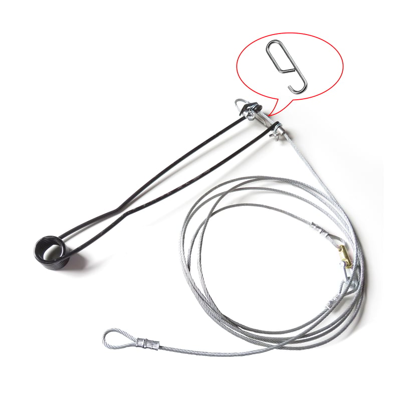 くくり罠　ねじりバネ　5セット 5個set】足くくり罠 38cmねじりバネ式くくり罠 イノシシ対策