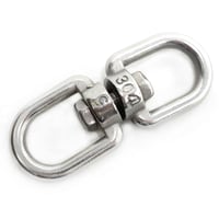 5mm ステンレス スイベル すいべる より戻し よれ防止 部品 よりもどし サルカン 罠 狩猟用品 わな 罠用 スイベル すいべる くくりわな レッドハット redhat RH067