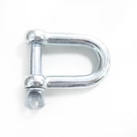 8ｍｍ メッキ シャックル メッキシャックル ネジ ピン ワイヤーロープ わな 罠部品 くくり罠 くくりわな レッドハット redhat RH048