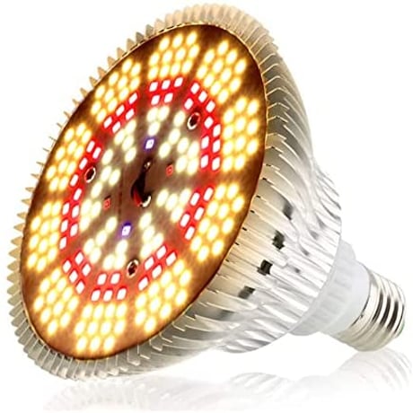 【2024最新版】 植物育成ライト LED 150W相当 植物育成用ランプ 暖色系 太陽のような光 植物ライト 200個LEDチップ E26口金 屋内植物 長寿命50000時間