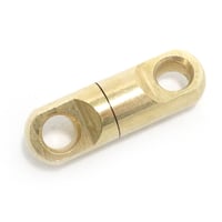 12mm より戻し 単品 よれ防止 真鍮 合金 真鍮製 踏み板 部品 よりもどし サルカン 罠 狩猟用品 わな 釣り用 罠用 スイベル すいべる くくりわな レッドハット redhat RH066