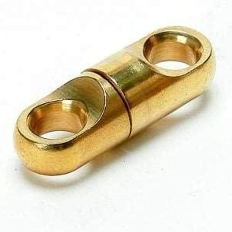 14mmより戻し 真鍮製 よりもどし くくり罠 くくりワイヤー部品 14mmより戻し 真鍮製 よりもどし くくり罠 くくりワイヤー部品