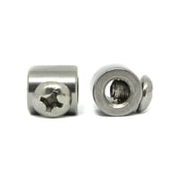 4ｍｍ プラスネジ +ネジ ステンレス  ストッパー 304 締め付け防止金具 ワイヤーロープ 罠部品 ワイヤーくくり罠 くくりわな レッドハット redhat RH058