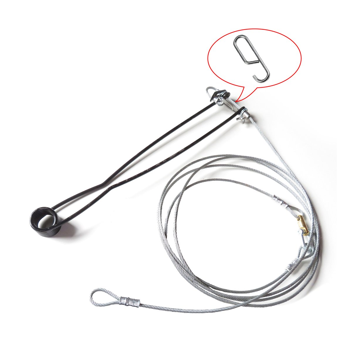 くくり罠　ねじりバネ　10セット 10個set】足くくり罠 38cmねじりバネ式くくり罠 イノシシ対策