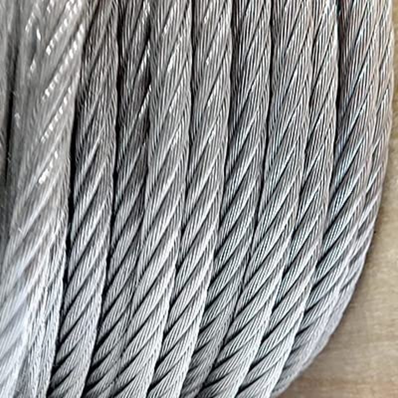 5mmステン製ワイヤー 7×19 100M巻 銅芯 線径5mm ワイヤーロープ 5mmステン製ワイヤー 7×19 100M巻 銅芯 線径5mm ワイヤーロープ