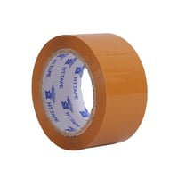梱包用OPPテープ 黄色55mm×153m 粘着テープ イエローテープ 梱包テープ ガムテープ  RH-J02