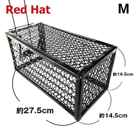 ねずみとり 箱罠 大 箱わな 檻 捕獲 ネズミ捕り ネズミ取り 仕掛け RH029 redhat