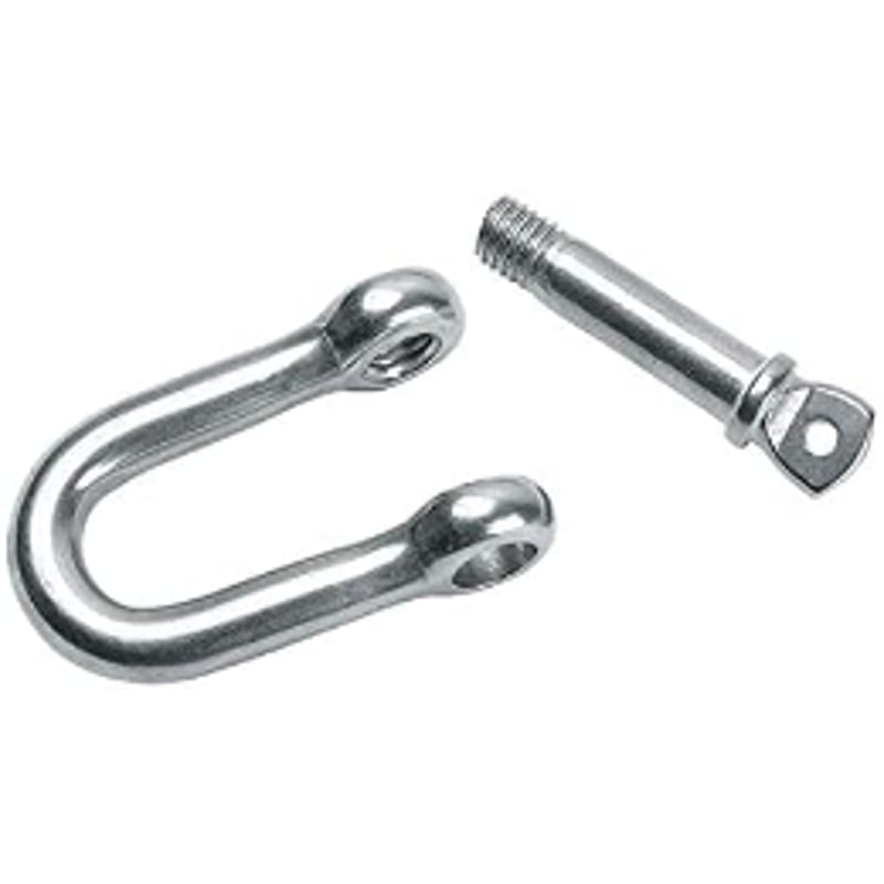 ステンレスシャックル8mm ステン製シャックル ロープ固定 ワイヤー