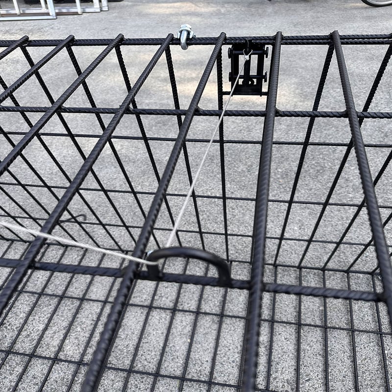 イノシシ・シカ用の箱罠ビッグ 片扉 捕獲機 動物捕獲器 イノシシ・シカ用の箱罠ビッグ 片扉 捕獲機 動物捕獲器