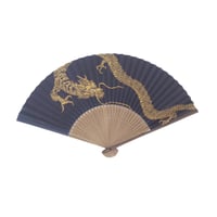 〈紳士用〉和紙扇子 金龍柄