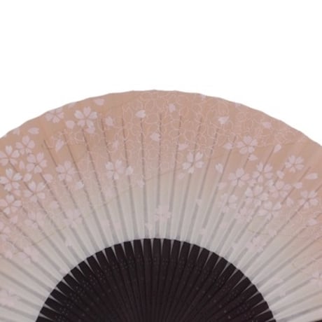 ＜婦人用＞紙扇子 桜ピンク柄