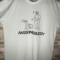 AWESOME BUDDY 祖父とテニスTシャツ