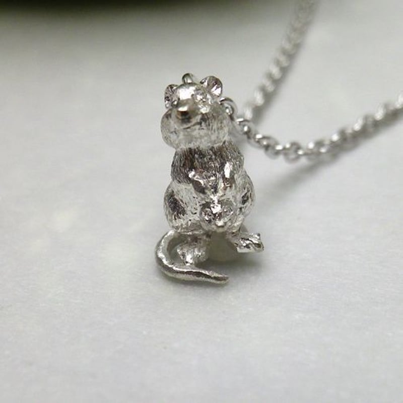 クオッカ親子 ペンダント （シルバー） | shirokuma-microzoo