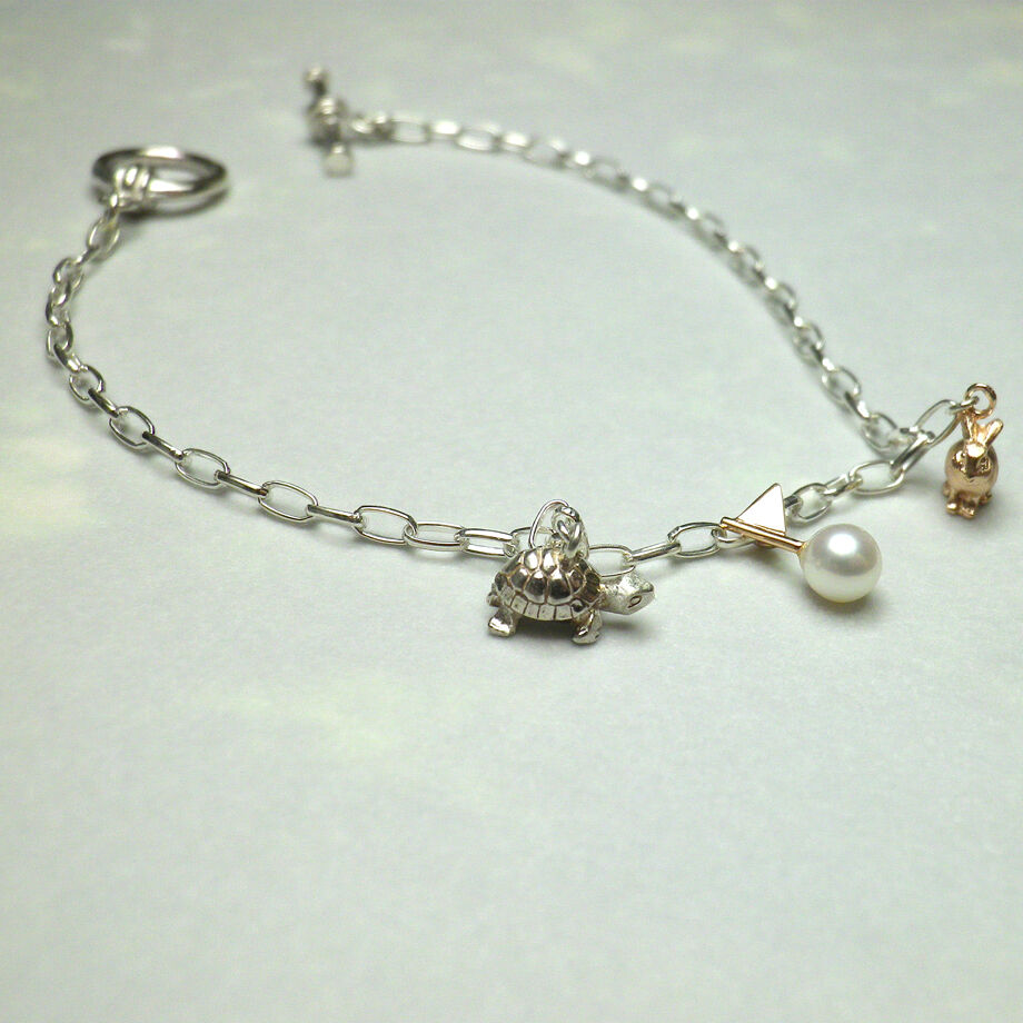 Twinkle Etoile ハンドメイド 作家 ブレスレット うさぎ ピンク Twinkle Etoile ハンドメイド 作家 ブレスレット うさぎ ピンク