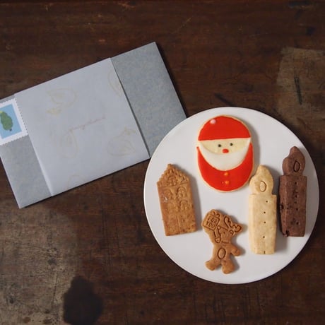 CHRISTMAS飾れるクッキーレターセット (12/16発送予定）