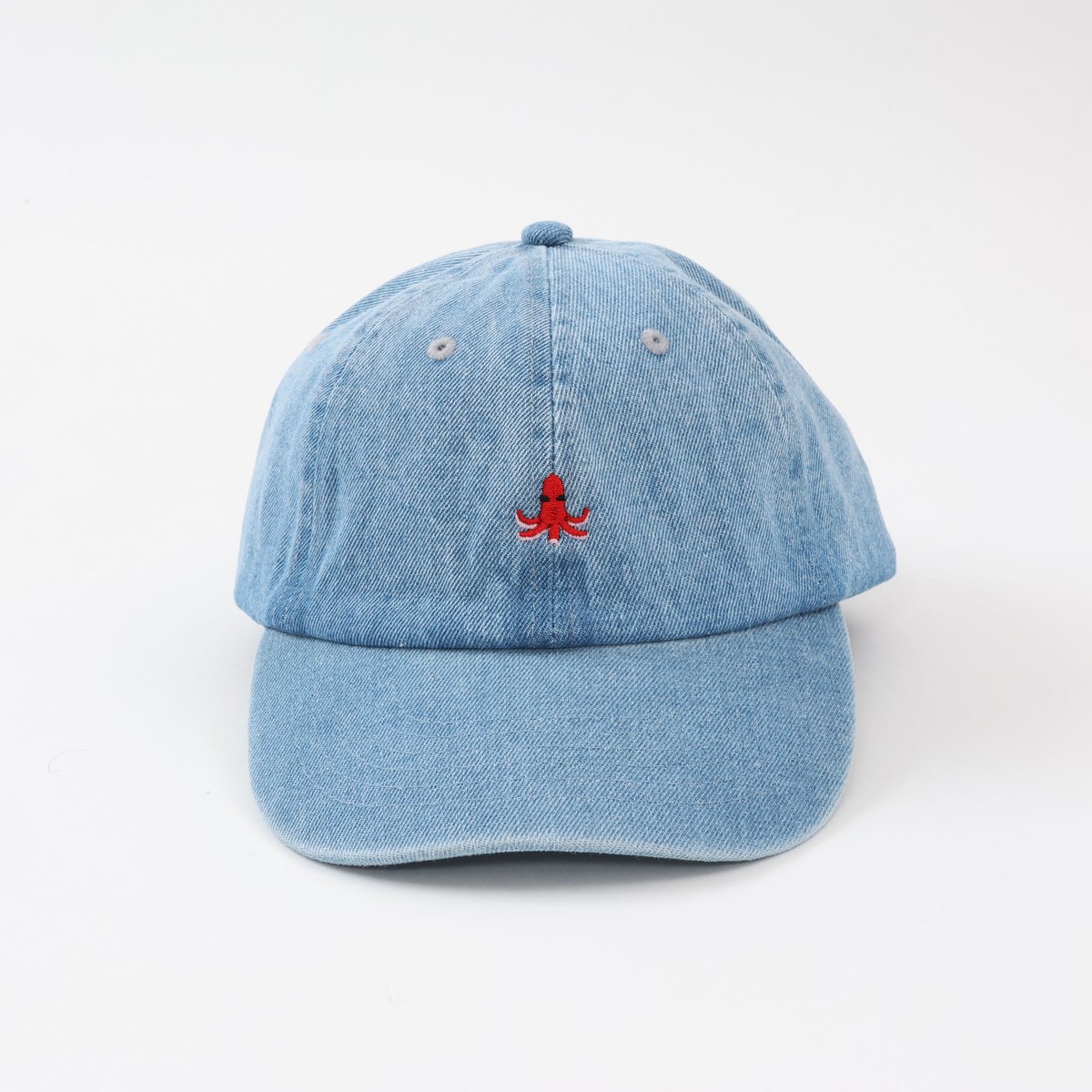 ミニタコ+ウイニアンデニムキャップ(ライトブルー) | WINNIAN STORE ミニタコ+ウイニアンデニムキャップ(ライトブルー) | WINNIAN STORE