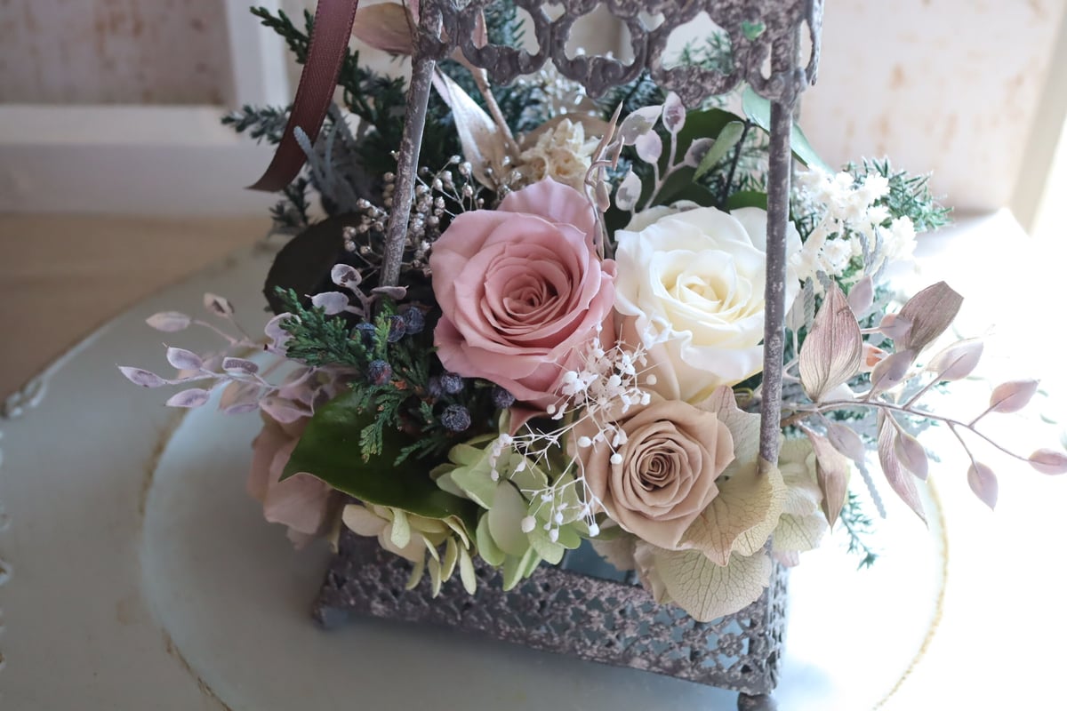 ランタンアレンジ | flowershop anfiore ランタンアレンジ | flowershop anfiore