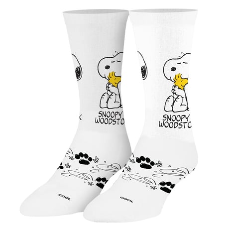 MEDIUM FEET - SNOOPY & WOODSTOCK