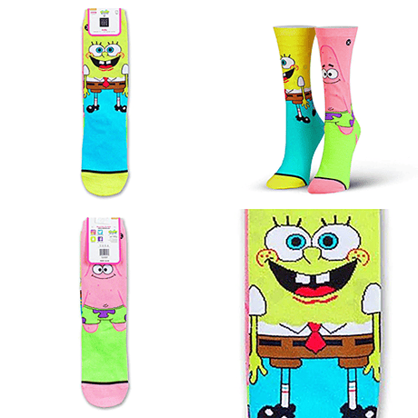 MEDIUM FEET - SPONGEBOB & PATRICK
