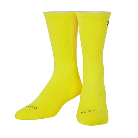 LARGE FEET - YELLOW CREW