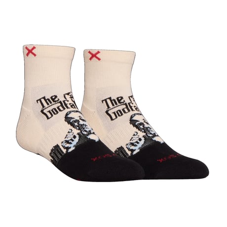 MEDIUM FEET - The Godfather Quarter Socks