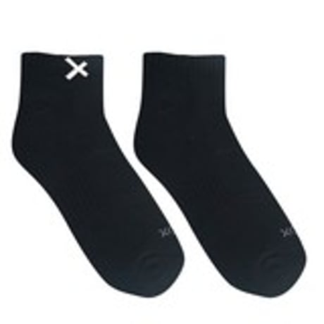 MEDIUM FEET - BASIX 3 PACK（3足 セット）ANKLE BLACK