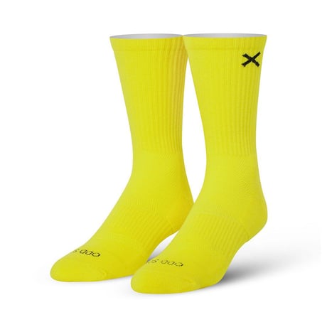 LARGE FEET - YELLOW CREW