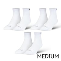 MEDIUM FEET - BASIX 3 PACK（3足セット）QUARTER WHITE
