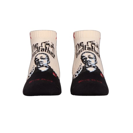 LARGE FEET - The Godfather Ankle Socks
