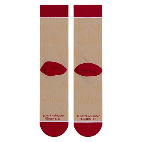 LARGE FEET - BUDWEISER SPLIT.