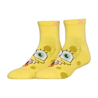 LARGE FEET - Spongebob Quarter Socks