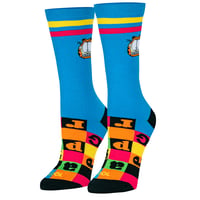 MEDIUM FEET - GARFIELD CHECKERBOARD